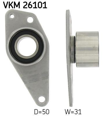 Polea inversión/guía, correa distribución SKF ref. VKM 26101